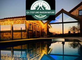 Les Sources d'Hon - Gîte & Espace wellness，位于Hon-Hergies的酒店