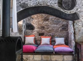 Μilia Mountain retreat，位于Vlátos的酒店