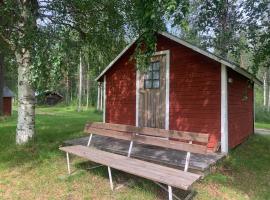 Fällfors Camping NSR Camp and Lodge，位于Fällfors的露营地