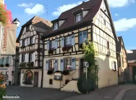 Appartement de 3 chambres avec terrasse amenagee et wifi a Eguisheim