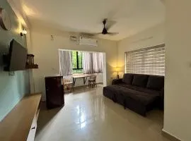 1 BHK Fully Furnished - Soorya Madhavam Apartments - Flat No - C2 - Guruvayur, - 150m to North Nada - Family only