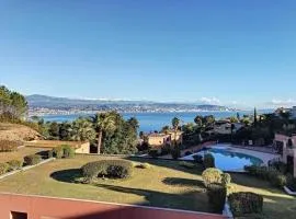 Appartement 4 pers vue mer Baie de Cannes - Antibes