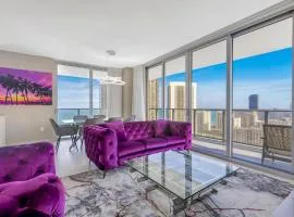 Hyde House 2409 - Luxury High Floor 2BR 2BA Apartment Suite with direct ocean view, roof top pool, resort amenities