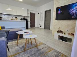 Apartament Dem Rădulescu langa strand，位于拉姆尼库沃尔恰的自助式住宿
