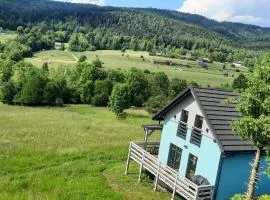 DOMEK NIEBIESKI W BESKIDZIE MAŁYM