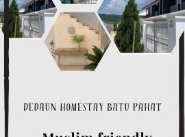 Dedaun Homestay Batu Pahat，位于峇株巴辖的家庭/亲子酒店