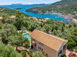 Villa Cristina - Charming Villa with Stone and Wood Elements in Sivota Bay，位于塞沃塔的酒店