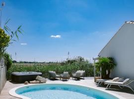 La Perle Rose Villa Standing 5 étoiles avec piscine jacuzzi et superbe vue，位于艾格-莫尔特的酒店