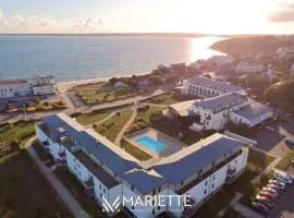 -YSA- VUE MER - parc de la thalasso avec piscine