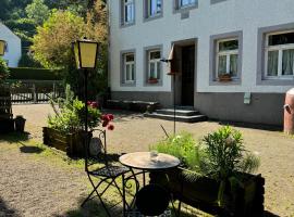 Hinkelshof - 3 Gästezimmer - naturnah, ökologisch, urig, Selbstversorgerküche，位于Körperich的酒店