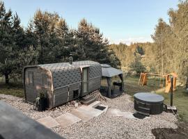 Vēju ritmi，位于Labvārži的自助式住宿