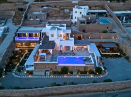 VILLA PANAMERA Mykonos, Private Heaven, Supreme View!，位于法纳里的酒店