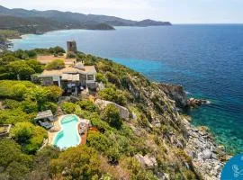 Aqua - Maison de charme with sea view and pool