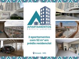 Apartamentos de Temporada Araxá WIFI GRATUITO - ESPAÇO HOME OFFICE，位于阿拉沙的度假短租房