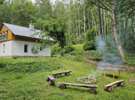 Chajdaloupka，位于Košťany的木屋