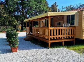 Comfortable campsite-chalet G12 Tuscany near sea，位于维亚雷焦的酒店