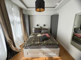 Boutique Hotel Pension Luisengrün Küche 1Gbs WLAN Netflix Disney MagentaTV，位于开姆尼茨的酒店