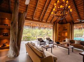 卡帕玛河山林小屋，位于卡帕玛私人野生动物保护区的木屋