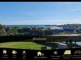 Horizon, vue mer, piscine chauffée