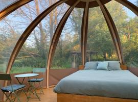 Bulle insolite Wigwam，位于Aulnay-sur-Iton的豪华帐篷