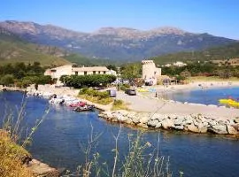 APPARTEMENT CAP CORSE Marine de PIETRACORBARA BORD DE MER