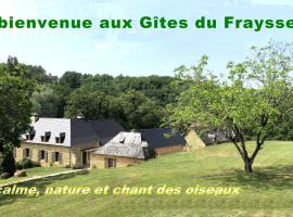 Les Gîtes du Fraysse, au paradis des oiseaux，位于蒙蒂尼亚克的酒店