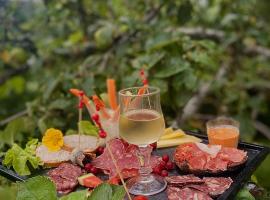 Ferme-auberge le cochon du Madres，位于Escouloubre的酒店