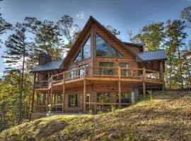 Cedar Ridge - Secluded Mineral Bluff Cabin - Hot Tub, Game Room, Outdoor Fireplace, Stunning Views
