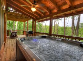 Absolute Relaxation - Hot Tub Game Room Fire Pit，位于蓝岭的酒店