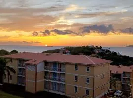 Studio vue mer panoramique, Les trois ilets Anse Mitan