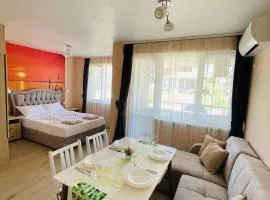 Sunset studio in Sozopol, with free parking