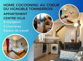 Appartement au coeur du vignoble tonnerrois，位于托内尔的酒店