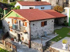 Cozy Galician Stone Farmhouse with Fireplaces and Pool