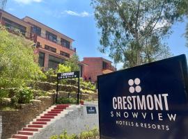 Crestmont Snow View Resort Ranikhet，位于拉尼凯特的酒店