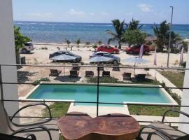 Mahaguay - Dpto 2 recamaras frente al mar，位于玛哈威的酒店