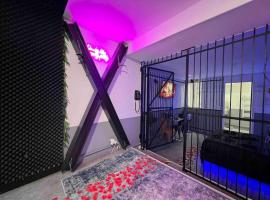 50 nuances de gris - BDSM - Loveroom，位于Souppes-sur-Loing的酒店
