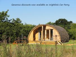 Cosy Cabins at Westfield Farm, Isle of Wight，位于雅茅斯的乡村别墅