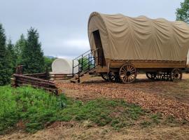 Covered Wagons Hill Camp - WAGON 1，位于勒诺的豪华帐篷