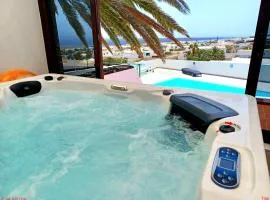 Villa Vista Mar I, Meerblick, 360 qm, heated Pool, Hot Tube, Roof Top Terrace, Gaming Room, Wifi