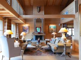 Luxury chalet in Les Diablerets Villars ski area，位于莱迪亚布勒雷的酒店