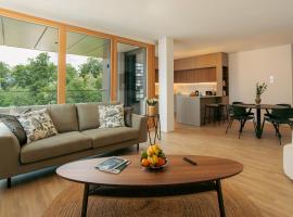 Media Bay Apartments in Kirchberg by Rentaroo，位于卢森堡的酒店