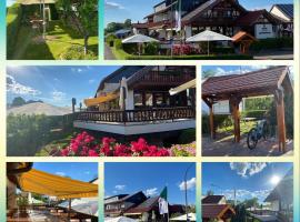Hotel Wettlaufer - sky -，位于霍姆贝格的酒店