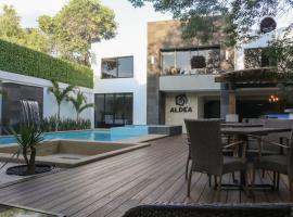 ALDEA Luxury villas & suites，位于San Martín de las Pirámides的酒店