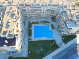 Pool and sea view accommodation 50 m sea