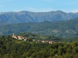 Tranquil Tuscan House with Pool and Scenic Views，位于Rometta的酒店
