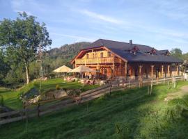 Penzion Farma Žleby，位于České Žleby的酒店