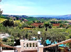 Casale delle Rose B&B Fattoria，位于Montepagano的酒店