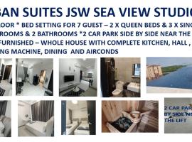 URBAN SUITES JSW STUDIO 3 ROOMS COMMERCIAL CONDO，位于日落洞的酒店