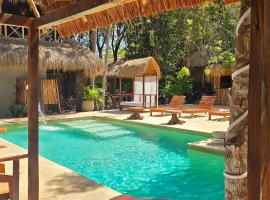 Hotel Kin Tulum Jungle Deluxe，位于图卢姆的别墅