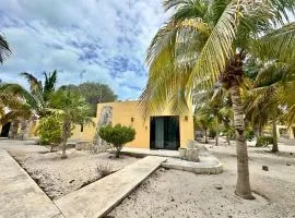 Private 2-Bedroom Beachfront Villa in Celestún - Your Secluded Escape